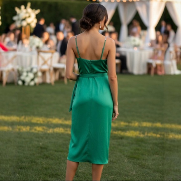 LOVERS + FRIENDS ORCHID DRESS IN LUCJY CHARM SIZE XTRA SMALL - Picture 4 of 11